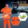 High-Visibility Reflective Rain Suit