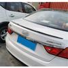 39" Glossy Black Pu Car Rear Roof Lip Trunk Spoiler Wing Lid Tail Sticker Trim