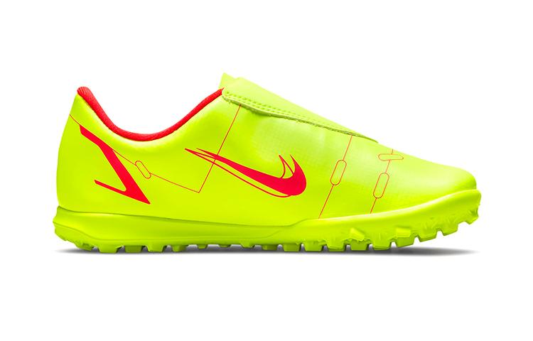 Nike Mercurial Vapor 14 Low Top Kids' Soccer Shoes Neon Yellow Children Aged 3 7 Years Old CV0839-760