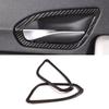 Carbon Fiber Texture For BMW 1 2 Series F20 F21 F22 F23 12-18 Car Interior Decoration Sticker Car Accessories Handle Frame Trim