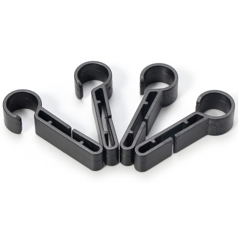 Spot Safety Helmet Headlamp Anti-Slip Hook Clip: Secure Plastic Buckle for Headlamp Attachment