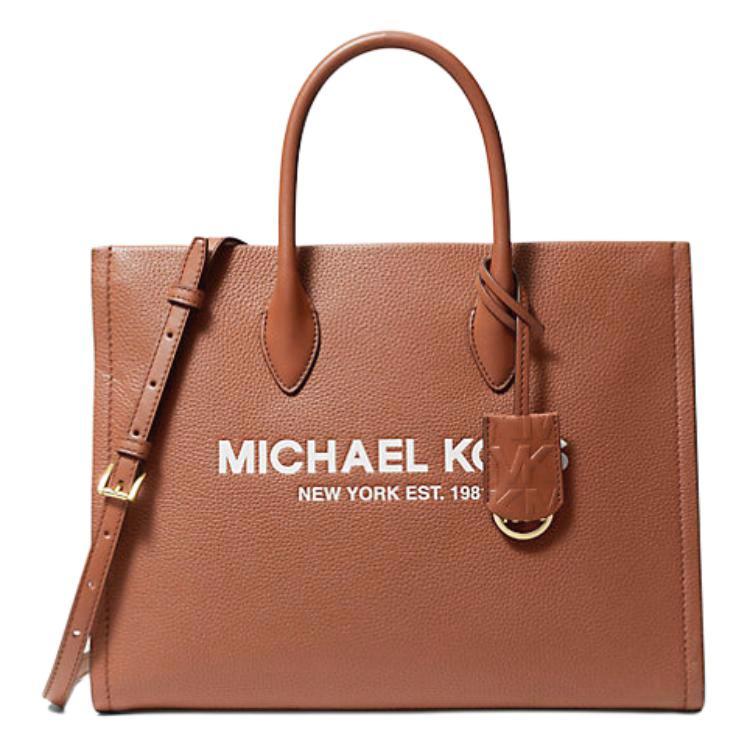 New MICHAEL KORS Cow Leather Handbag, Shoulder Bag Medium Women's Leather Brown 35S2G7ZT7L-299
