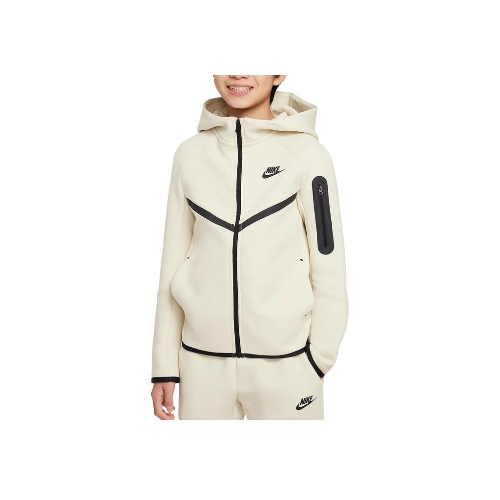 Nike Jacket Warm Skin-Friendly Comfortable Windproof Kids Jackets Light-Khaki Black HV5867-234