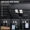 Strong Bearing Car Glove Box Hook Thin Clip Glove Box Organizer  Passenger Side Storage