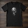 Meunisexto Mori Skull T Shirt Dark Gothic Horror Grunge Art Macabre Alternative Clothing Vintage Slightly Streetwear Unisex