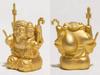 prayer Daikokuten gold statue Seven Lucky Gods ornament Takaoka copperware Daikokuten Kodaiji Entoku-in Eye-opening completedToyotomi Hideyoshi's