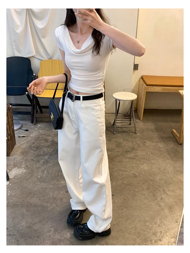 

Футболка Lustful Summer для похудения с коротким рукавом для женщин One Size белый