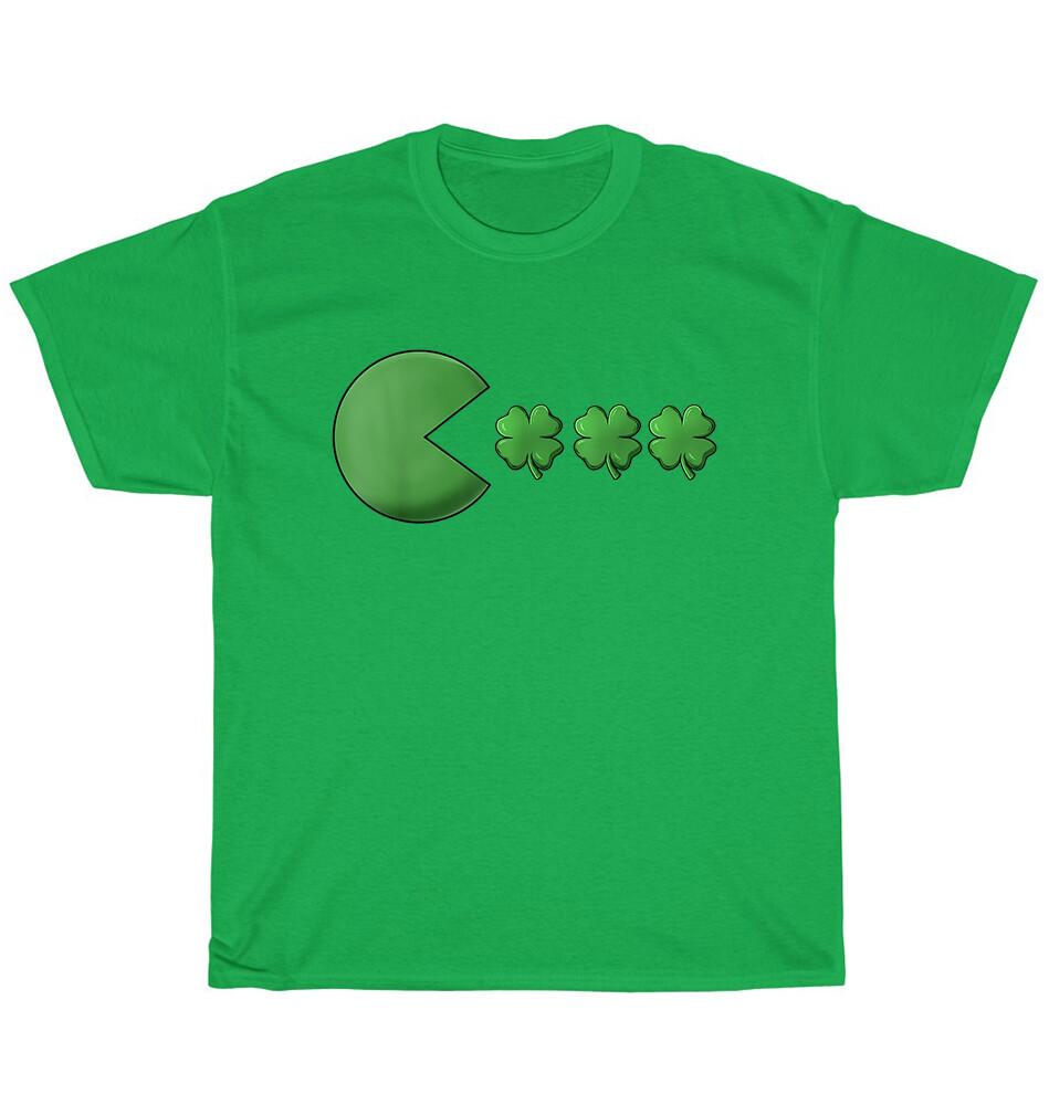 

NEW Shamrock Clovers Happy St Patricks Day Irish T-Shirt Unisex Funny Tee Gift 2XL