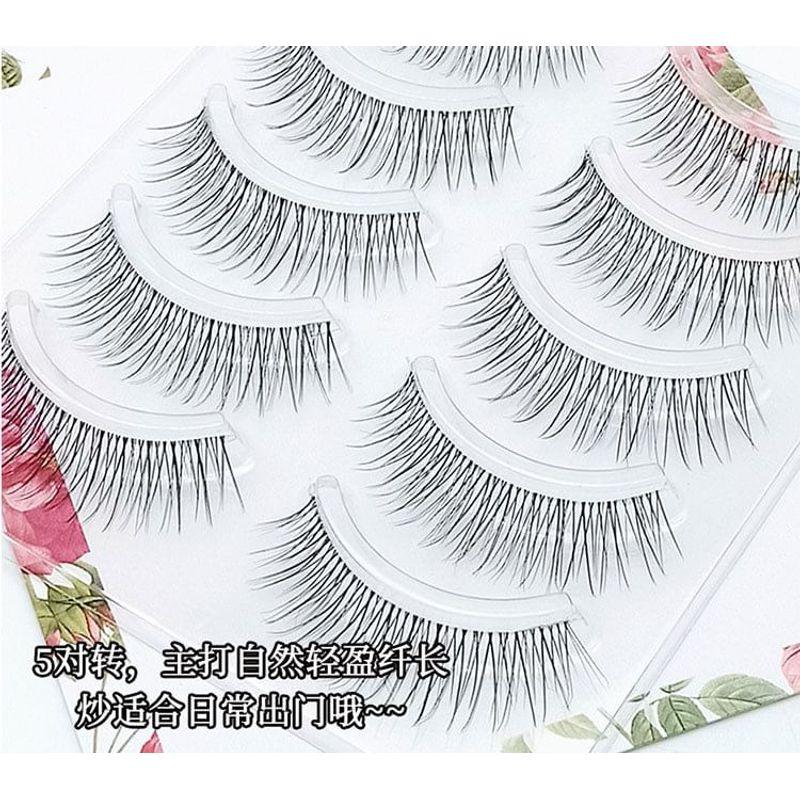Lashie - Natürliche Mehrfachpackung künstliche Wimpern