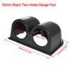12V 52mm Car Gauge Water Temp Oil Temp Voltmeter Oil Press BAR/PSI Vacuum Boost Gauge Air Fuel Ratio EGT Gauge With Sensor