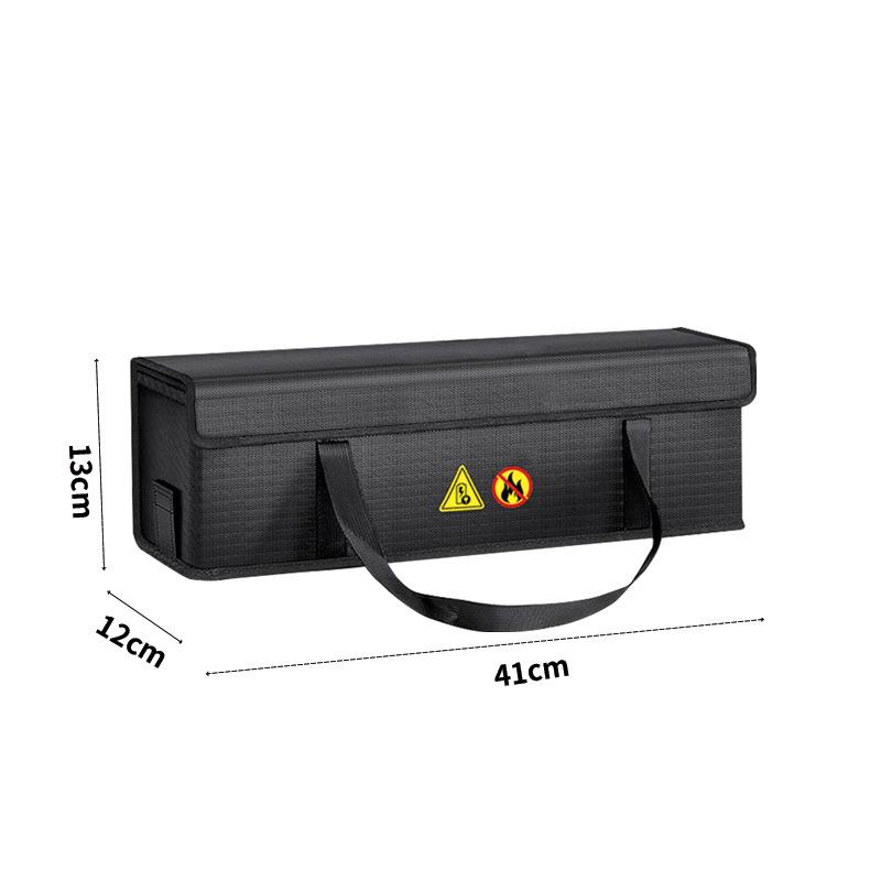 Battery Storage Bag for Electric Bicycle Portable Explosion Proof Lipo Bag E-Bike Fire Resistant Battery Charging Protection Bag