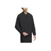 Adidas Solid Color Logo Long Sleeve Jacket Men Outerwear Black IP4958