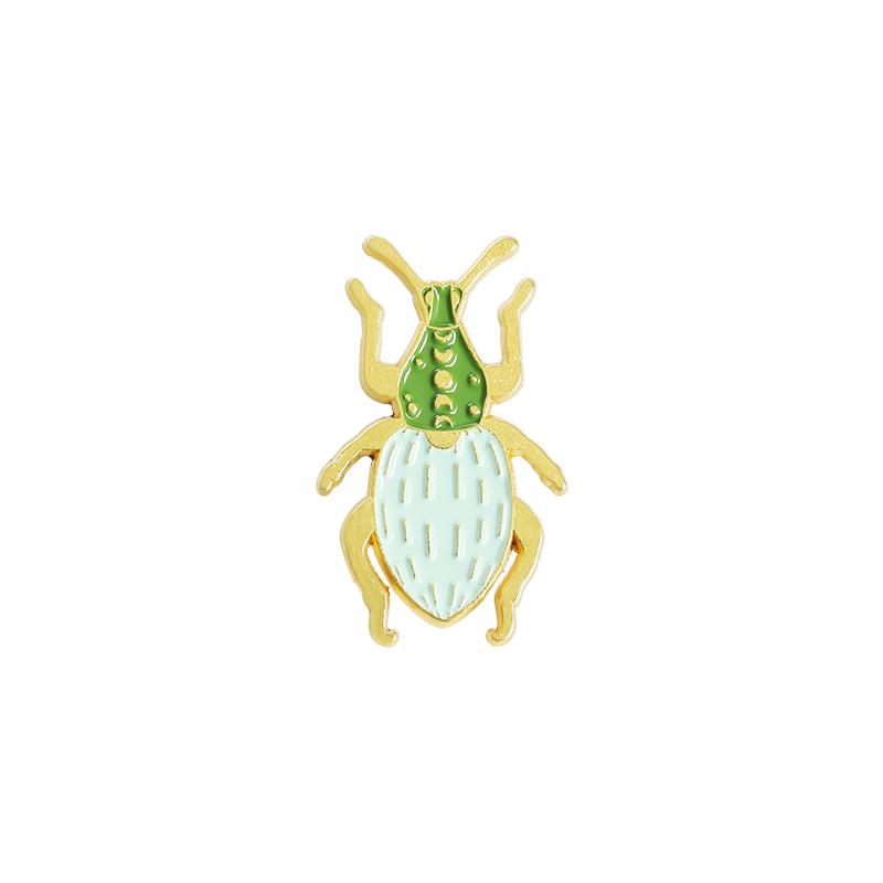 Floral Insects Enamel Pins Custom Nature Moth Cicada Scorpion Brooches Lapel Badges Funny Jewelry Gift for Kids Friends