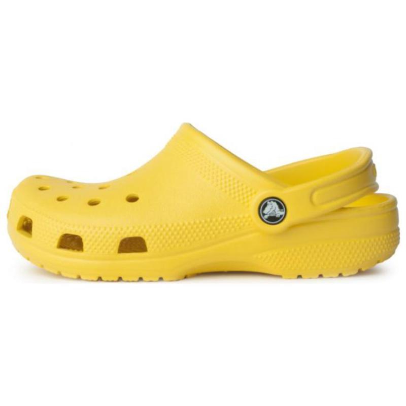 Crocs Classic Clog EVA Comfortable Non-Slip Durable Clog Shoes Unisex Yellow