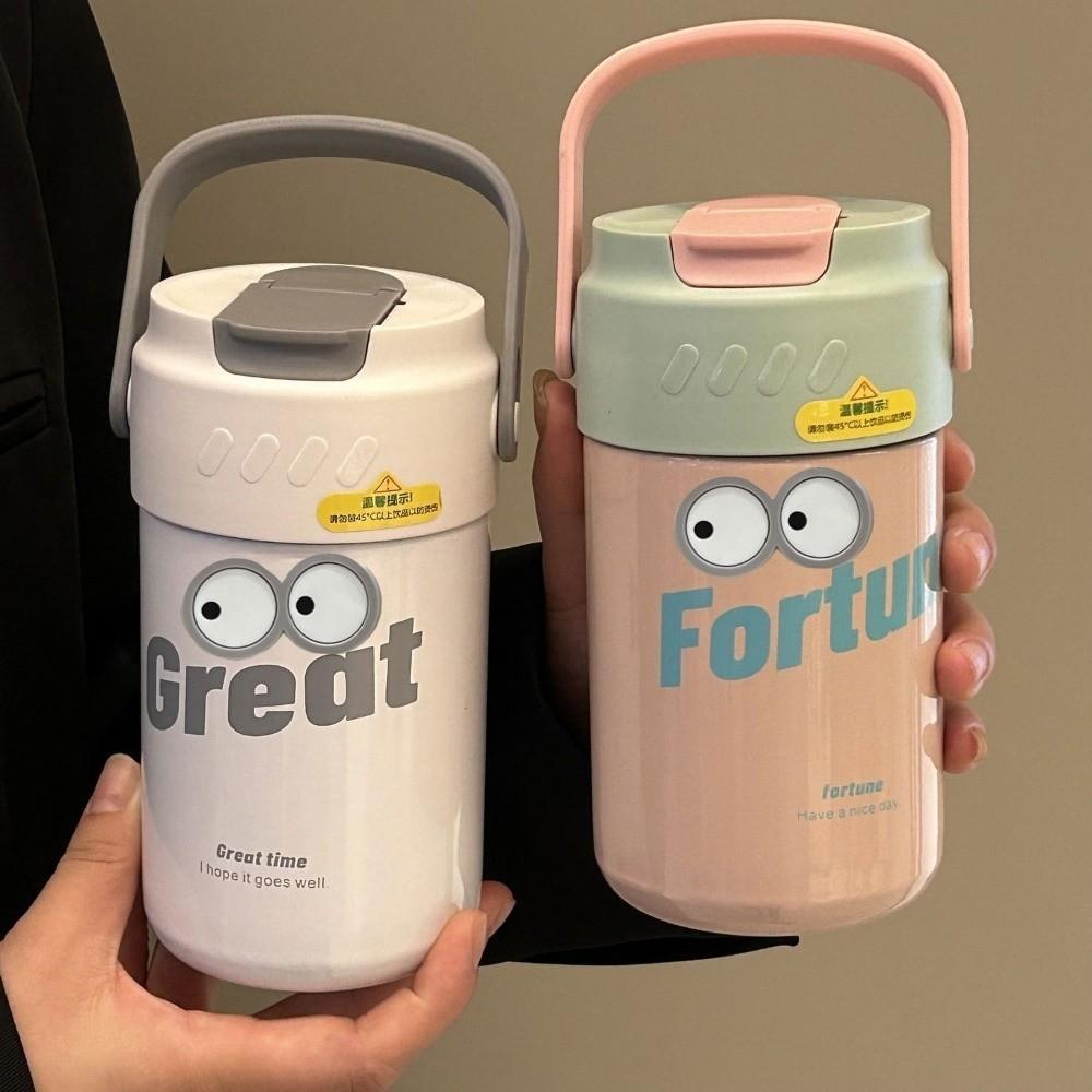 Detachable Tea Bin Vacuum Insulated Bottle Stainless Steel Travel Tea Bottle  Female Students