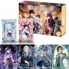 New Genshin Impact Landscape Scroll Card Metal Relief Enamel Diamond Card Teyvat Limited Numbered Collectible Game Card Gift Toy