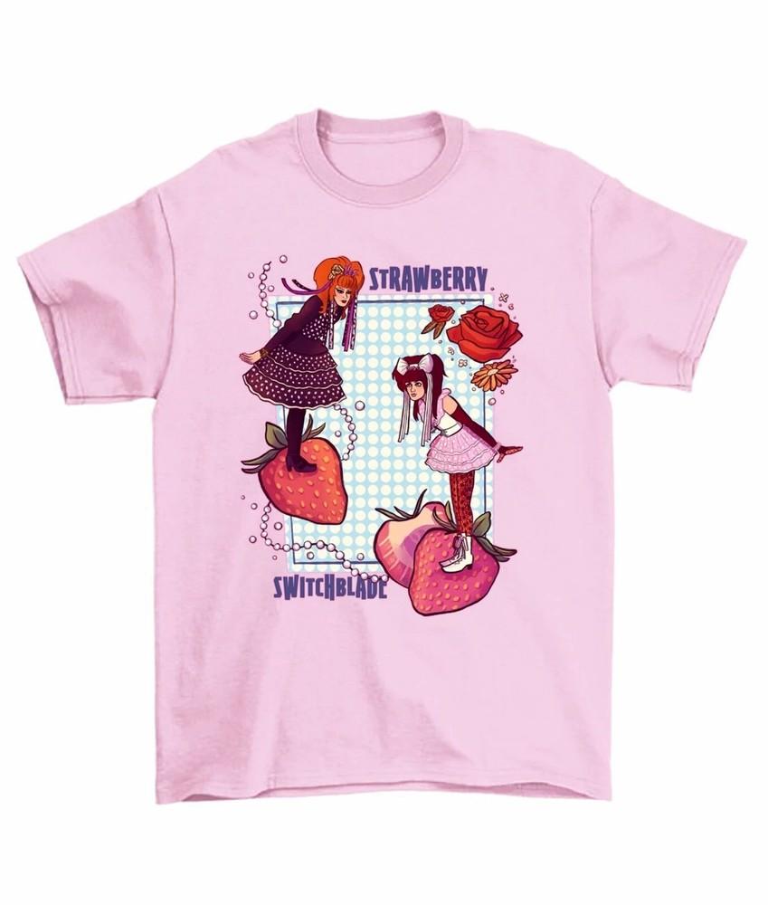 NEW Strawberry Switchblade Gift For Fan Pink S2345XL Shirt KK1658 Unisex T-Shirt XXL