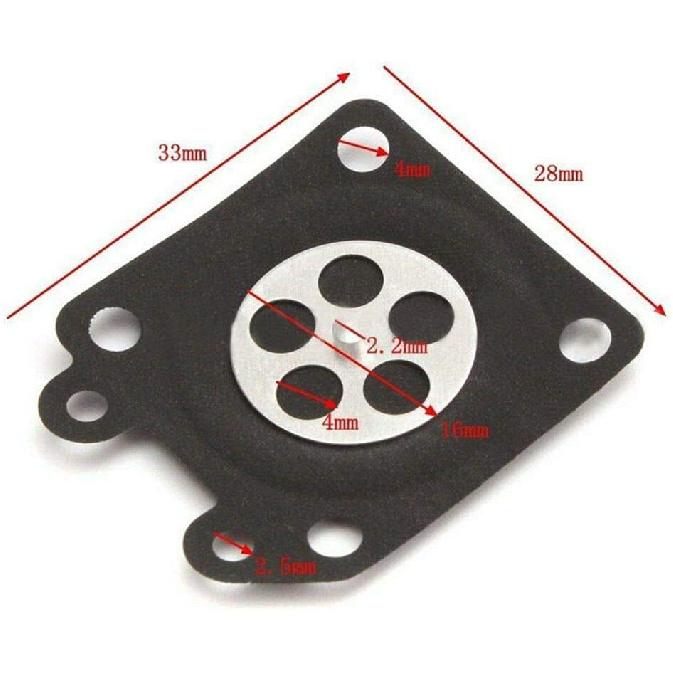 Carburetor Rebuild Kit, 2pcs Carburettor Repair Carb Kit for Walbro WA WT Series Carby K20-WAT