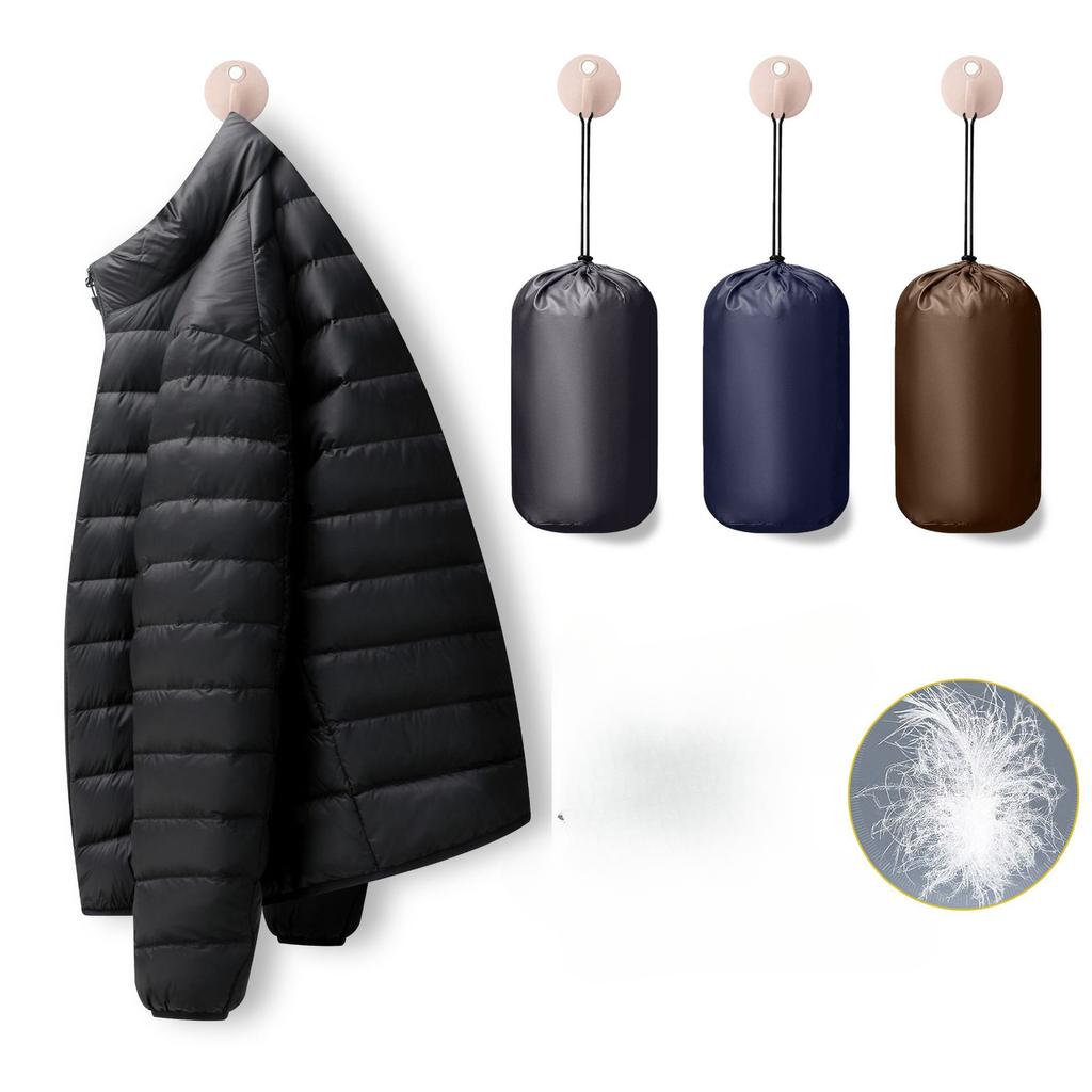 Winter New Light Down Jacket Men Stand Collar 90% Duck Down Sports Lightweight Warm Coat Lovers