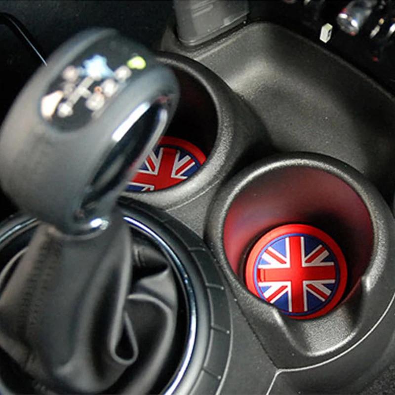 1PC Anti-Slip Cup Mat For BMW Mini Countryman R60 WRC John Cooper Works LCI Cup Holder Mat Shockproof Silica Gel Pad