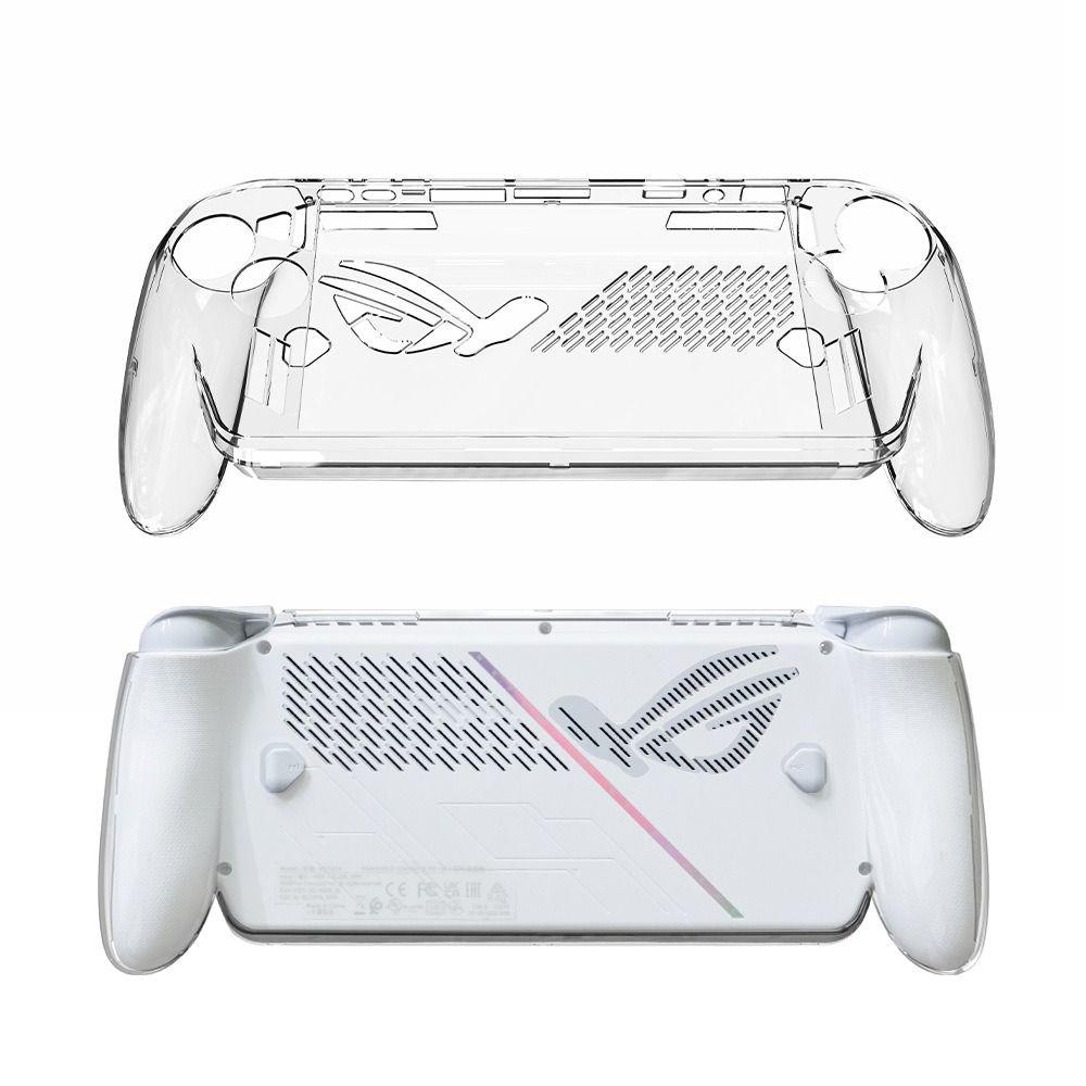 Transparent Handheld Game Console Case Soft Anti Slip Protective Cover Shockproof Ergonomic Host Shell for ROG Xbox Ally X