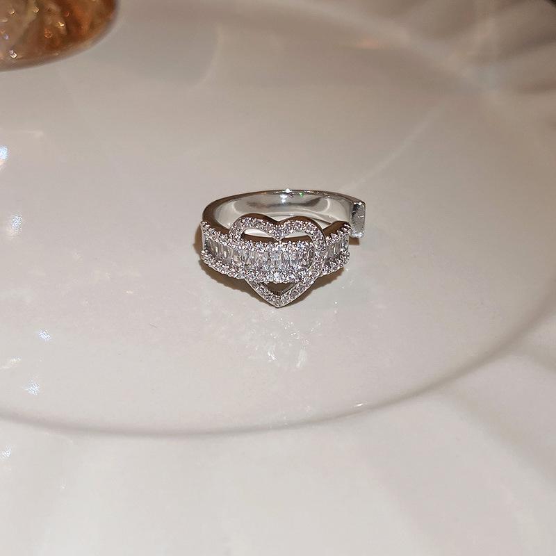 Inel rotund retro turcoaz deschis - Modă high-end în stil curte pentru degetul arătător