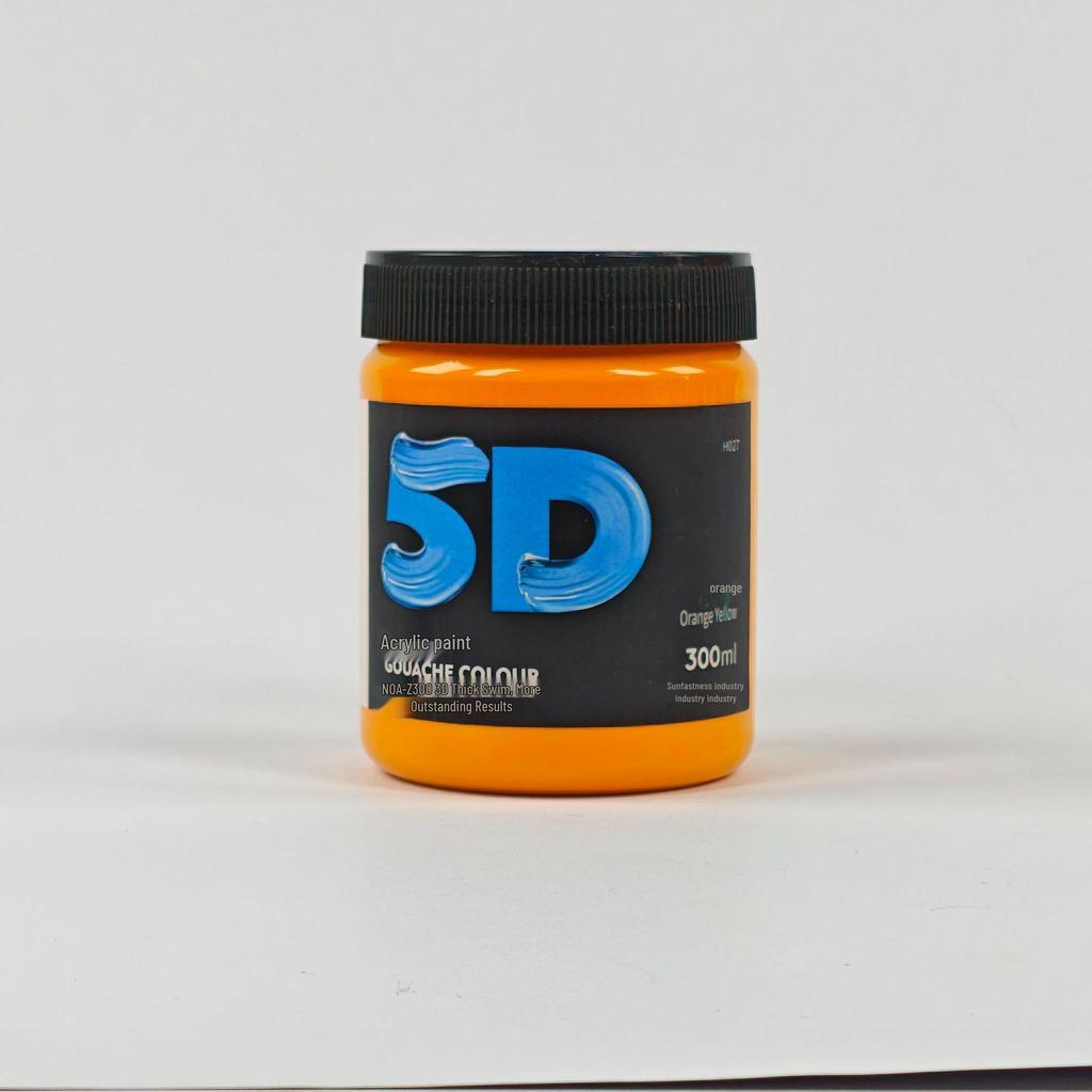 Lata de Pintura Acrílica de 300 ml: Impermeable, Ideal para Estudiantes de Arte, Proyectos de Bricolaje y Arte Pintado a Mano por Niños