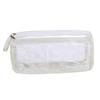 Transparent Double Tier Pencil Case Large Capacity Pen Bag School Study Stationery Office Supplies
