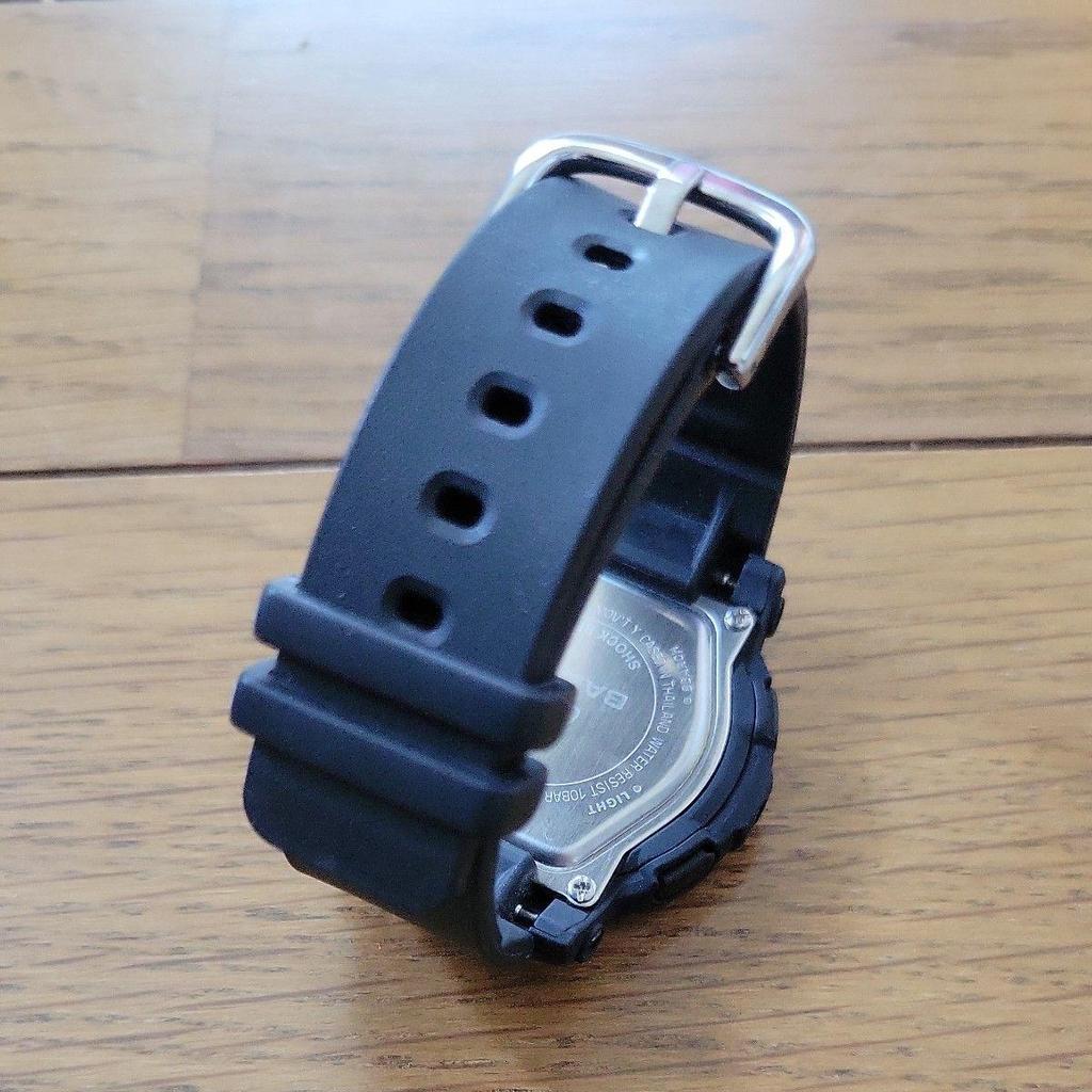 Used CASIO Baby-G BGA-2900R Analog-Digital Watch Black