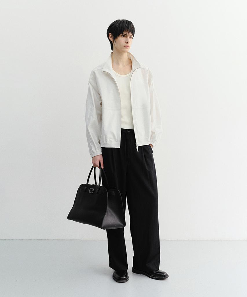 Deonseuteupomaen Lounge Wool Slacks_Udpa6B321_Black Stripe