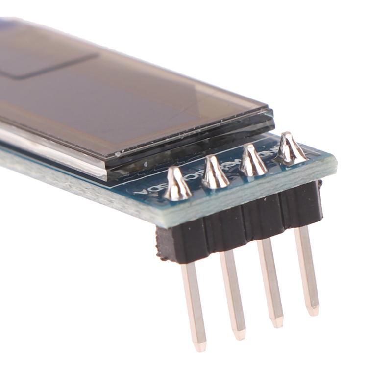 1 Stück 0,91 Zoll OLED-Displaymodul Weiß/Blau OLED 128X32 LCD LED-Anzeige SSD1306 12832 0,91 IIC I2C Kommunikation für Ardunio