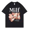 Man I Love Feet Funny Meme Graphic T Shirts High Quality Fashion Short Sleeve Tshirt Men Women Casual Loose Tshirts Streetwear