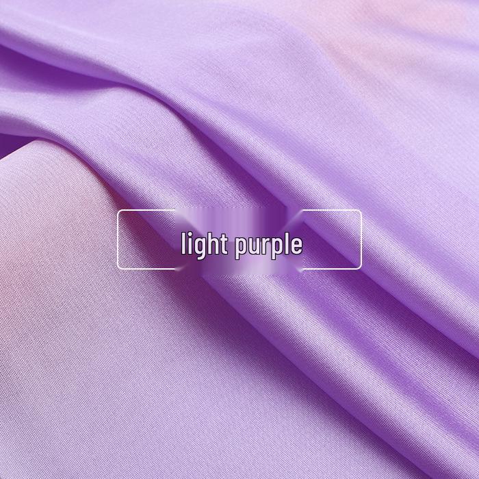 High-Stretch Shiny Chiffon Knit Lining Fabric