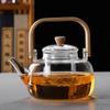 Transparent High Temperature Resistant Beam Lifting Pot Electric Pot Heating Steaming and Cooking Teapot Simple Teapot