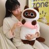 Siamese Cat Plush Fish-Catching Doll Pillow – Perfect Birthday Gift for Kids and Cat Lovers.