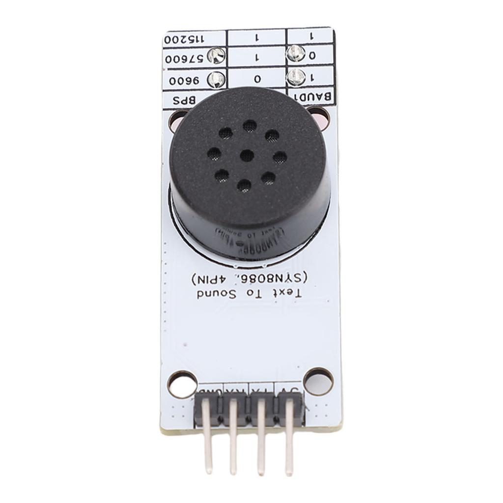 Text To Sound Voice Module Support for SYN8086 Chip Chinese Speech Synthesis Module UART Comm Interface Multi Text