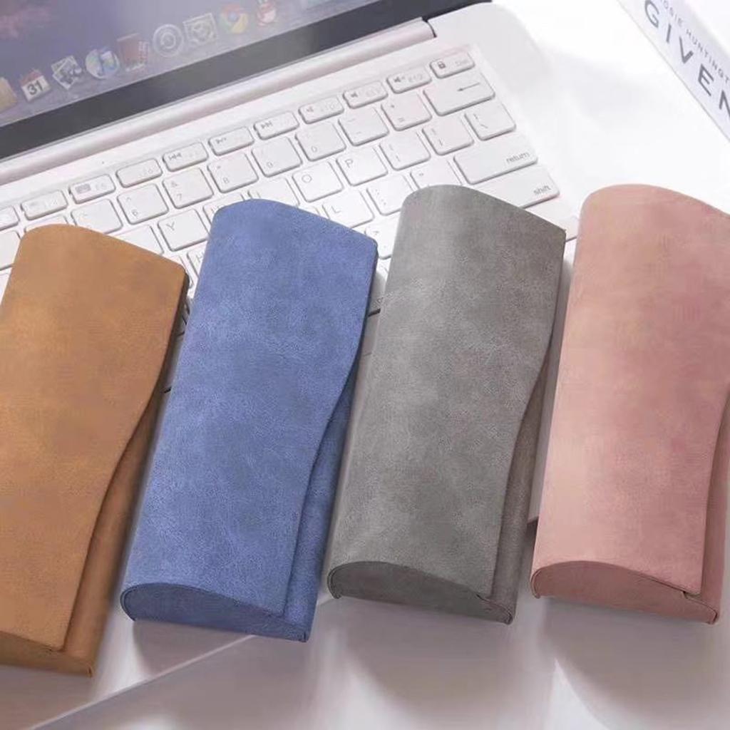 Four-color Retro Simpler Portable Eye Glasses Case Sunglasses Storage Case