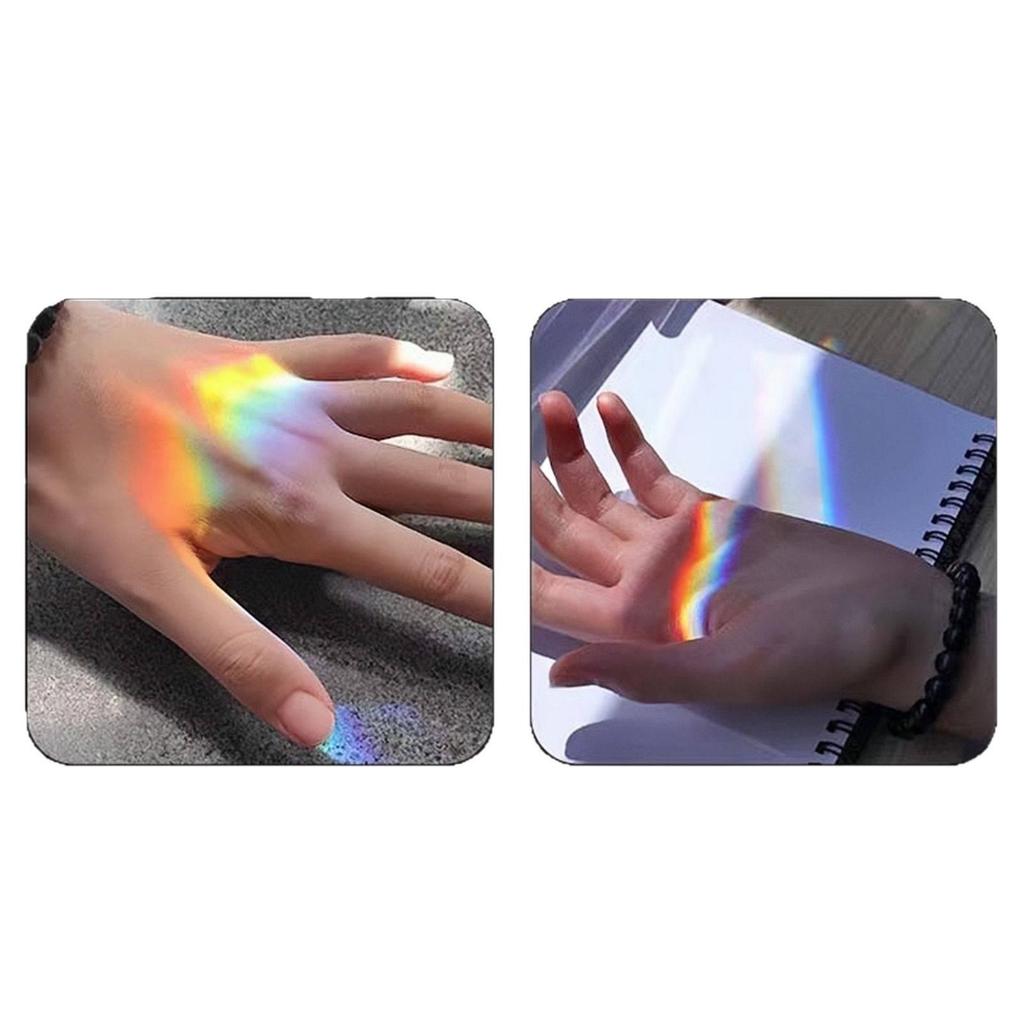 Regenbogen Optisches Glas Prisma für Fotografie & Physikunterricht - Erhältlich in großen & kleinen Größen.