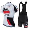 Neues 2026 Weißes Radtrikot UAE Team Radtrikot Hose Herren Schnelltrocknend Ropa Ciclismo Outdoor Sport Pro Fahrradbekleidung