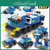Military Transforming Fire Truck Building Block Set For Kids Educational Play