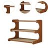 Plant Stand Dresser Cabinet Organizer Shelf Drain Rack Decor Coffee Mug Rack