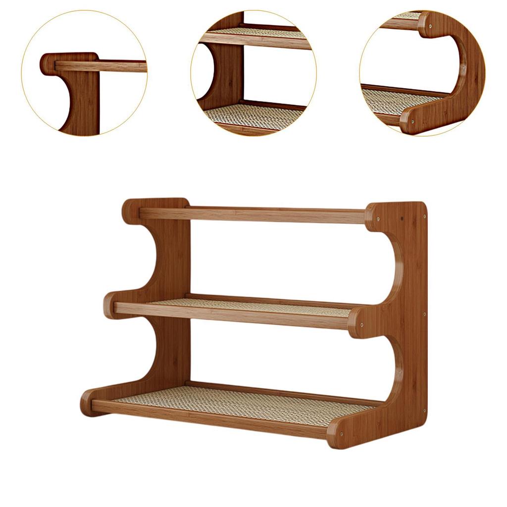 Plant Stand Dresser Cabinet Organizer Shelf Drain Rack Decor Coffee Mug Rack