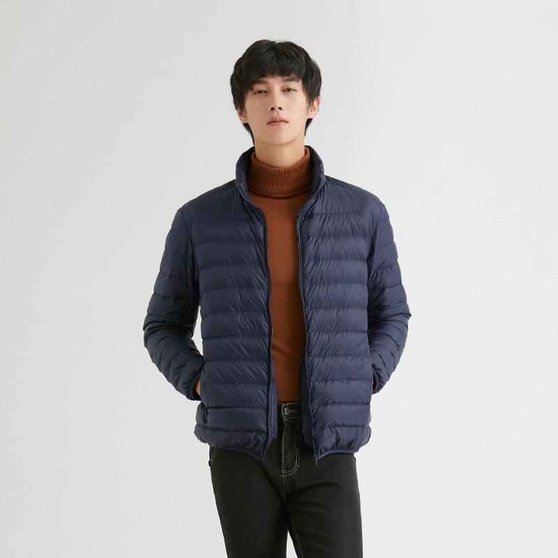 Bitter Winter Siyu Men's 90 Velvet Light Down Jacket Men's Stand-Up Collar Winter Jacket Plus Size Men's Men's