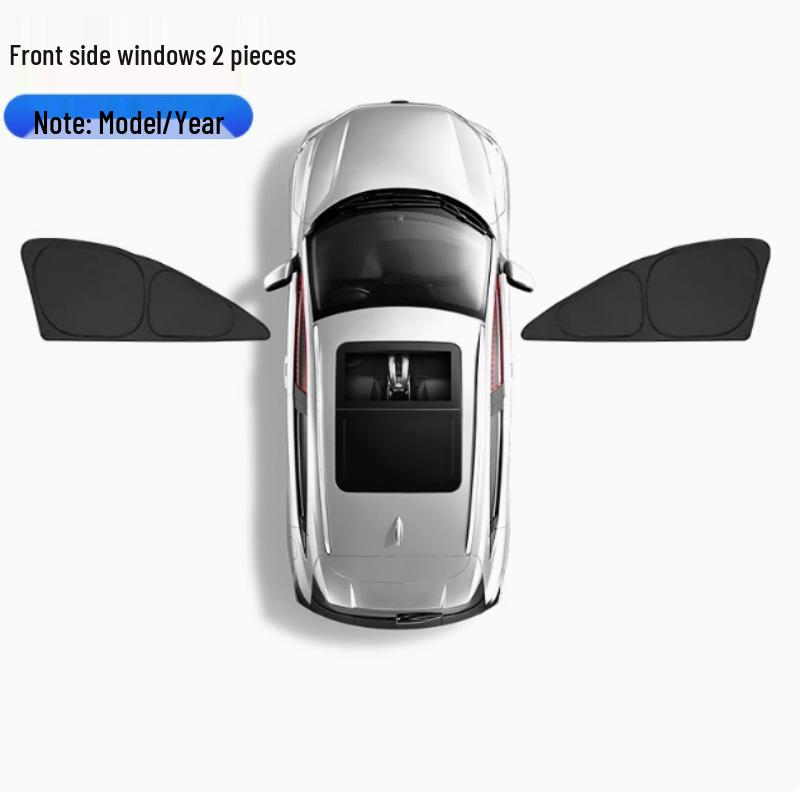 BYD Fangchengbao Bao7 Full Car Sunshade: Privacy, Cooling, Heat Insulation, and Full Blackout for Parking & Camping