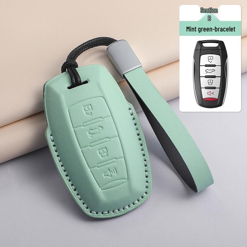 Suitable for Ora Haomao Key Case: Black, Lightning, White, and Ballet Cat 2023 Model Women's Green Bag