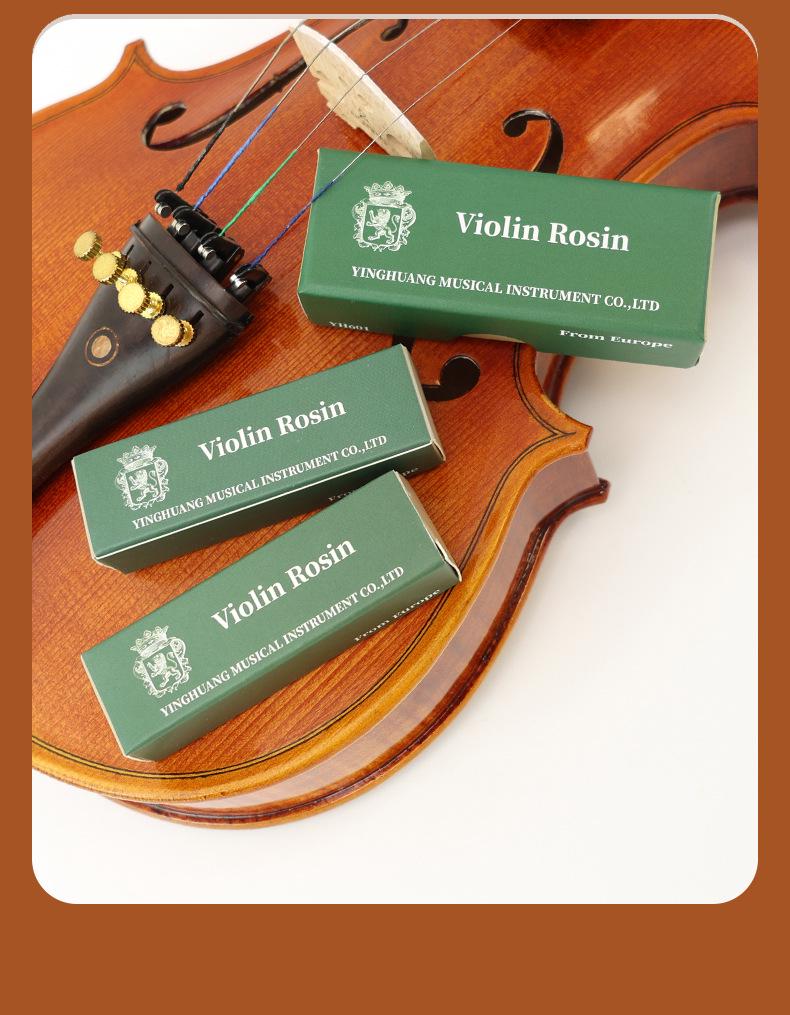 UK Imported High Purity Violin, Cello & Erhu Rosin - Universal Performance Grade, Low Dust