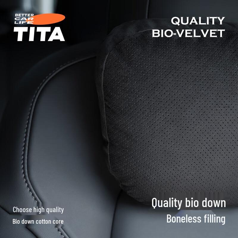 TITA Portable Car Headrest Travel Pillow