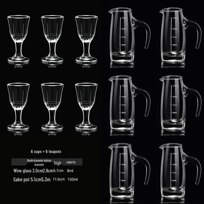 Versatile Glass Wine Decanter Set