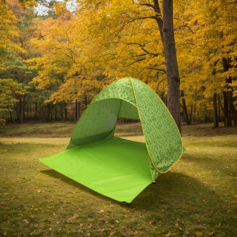 Portable Outdoor Automatic Quick Open Tent Waterproofs Camping Tent 2-3 Persons Beach Tent for Travel Hiking Backpacking