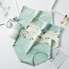 Women'S Panties Pure Cotton Panties Girls Small Fresh Printing Antibacterial Crotch Breathable Briefs Women